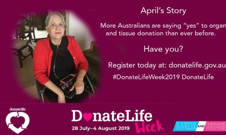 Episode1026 – Donate Life Week, April’s Remarkable Story