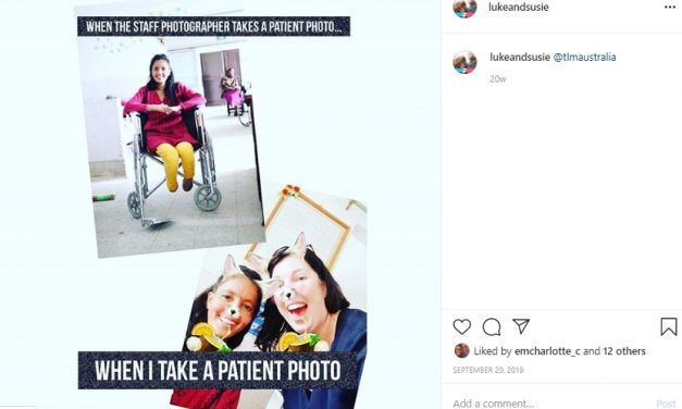 When Susie is left in charge of the patient photos