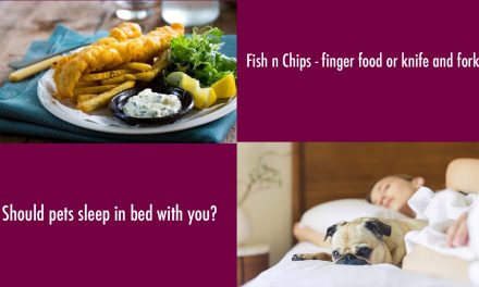 Episode 754:  Pets in Your Bed and Best Way to Eat Fish n Chips