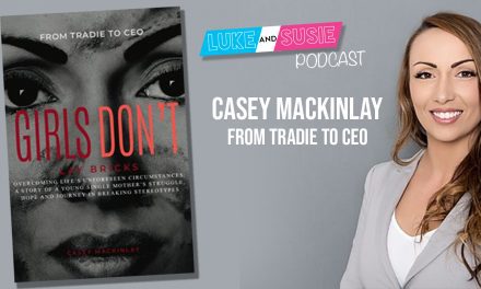 Casey Macklinay – Author of ‘Girls Don’t Lay Bricks’