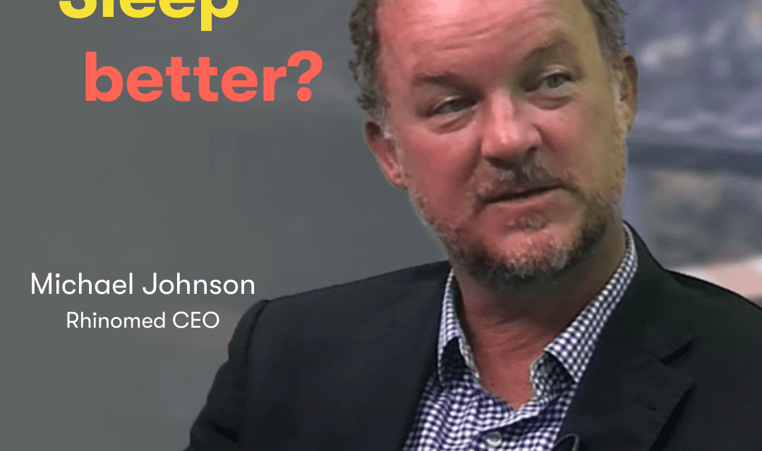 Michael Johnson – Rhinomed CEO
